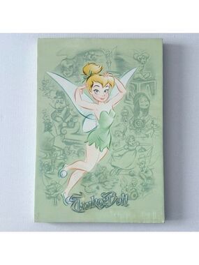 Disney Tinkerbell Fairies Disney Wall Art Canvas w/Peter Pan Characters Sketched